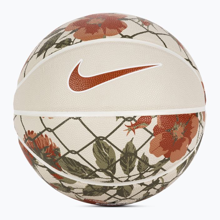 Nike 8P PRM Energy Deflated basketbal lt orewood brn/white/burnt sunrise veľkosť 7