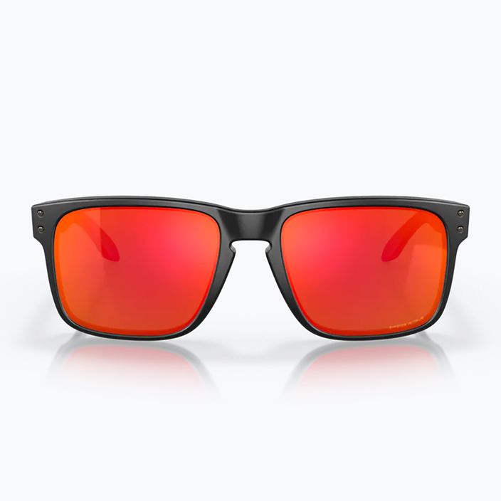 Slnečné okuliare Oakley Holbrook matte black/prizm ruby 0OO9102-E255 7