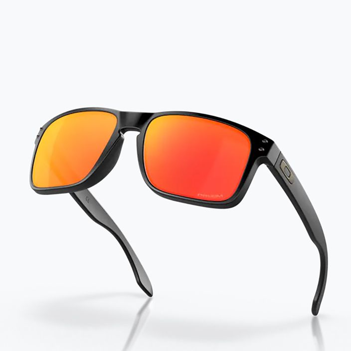 Slnečné okuliare Oakley Holbrook matte black/prizm ruby 0OO9102-E255 9