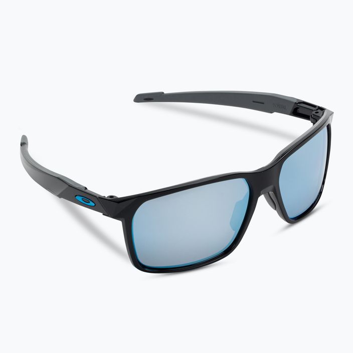 Slnečné okuliare Oakley Portal X leštená čierna/prizm deep water polarizované