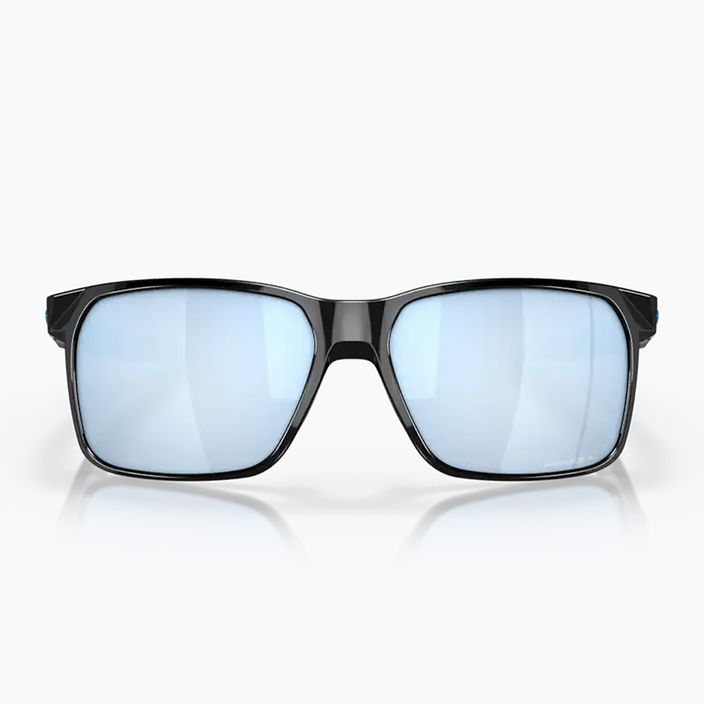 Slnečné okuliare Oakley Portal X leštená čierna/prizm deep water polarizované 7