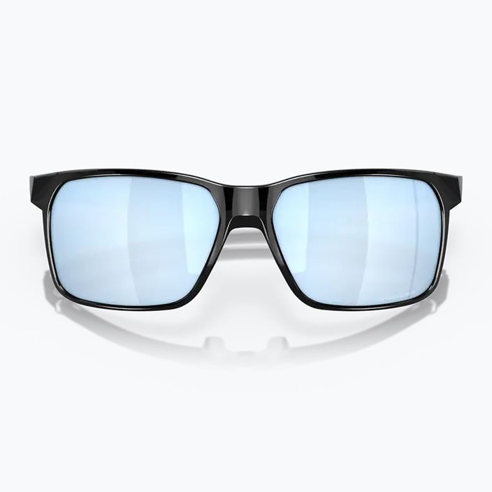 Slnečné okuliare Oakley Portal X leštená čierna/prizm deep water polarizované 10