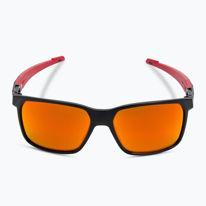Oakley Portal X leštené čierne/prizm rubín polarizačné slnečné okuliare 3