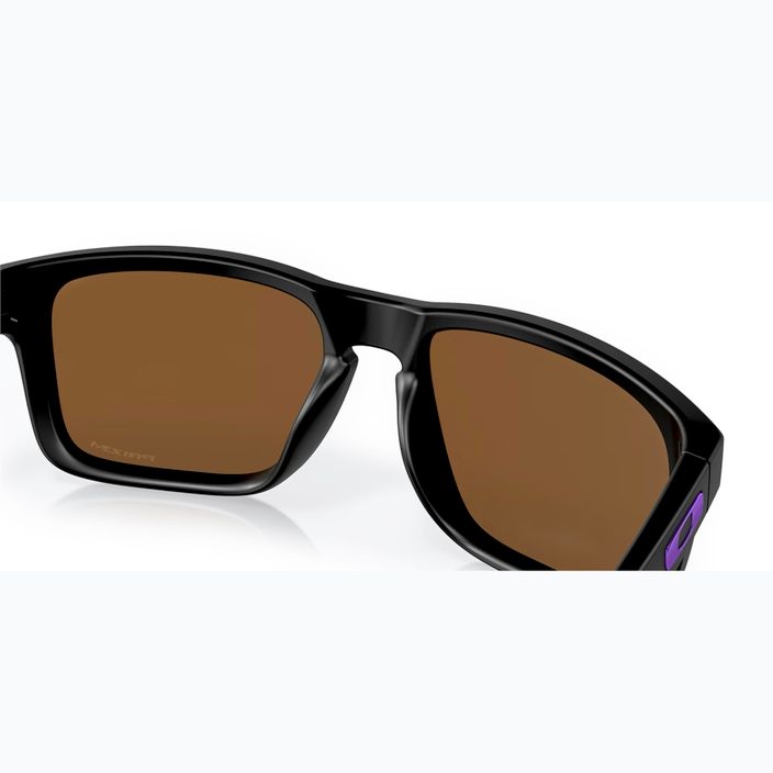 Slnečné okuliare Oakley Holbrook matná čierna/prízemná fialová 7