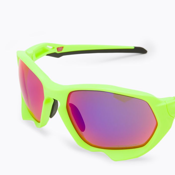 Slnečné okuliare Oakley Plazma žlto-fialové 0OO9019 5