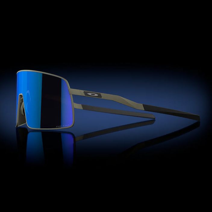 Slnečné okuliare Oakley Sutro Ti satin lead/prizm sapphire 8