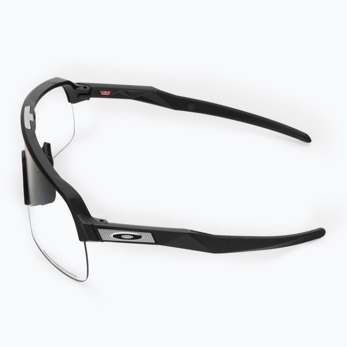 Cyklistické okuliare Oakley Sutro Lite matný karbón/čierne fotochromatické okuliare OO9463 4