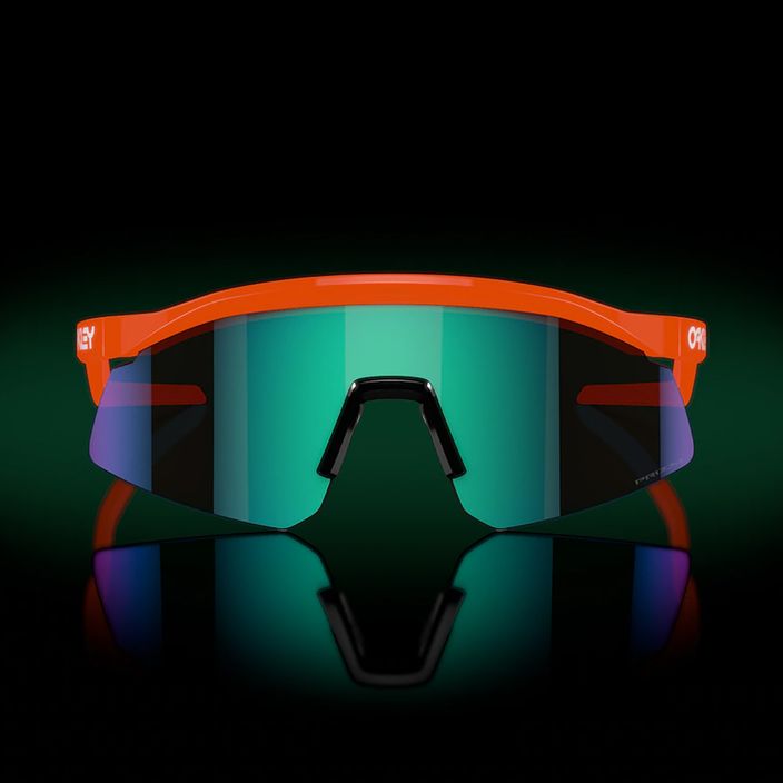 Slnečné okuliare Oakley Hydra neónovo oranžové/prismové zafírové 7