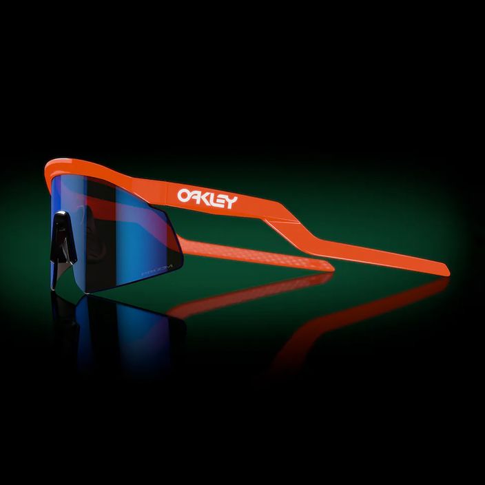 Slnečné okuliare Oakley Hydra neónovo oranžové/prismové zafírové 8