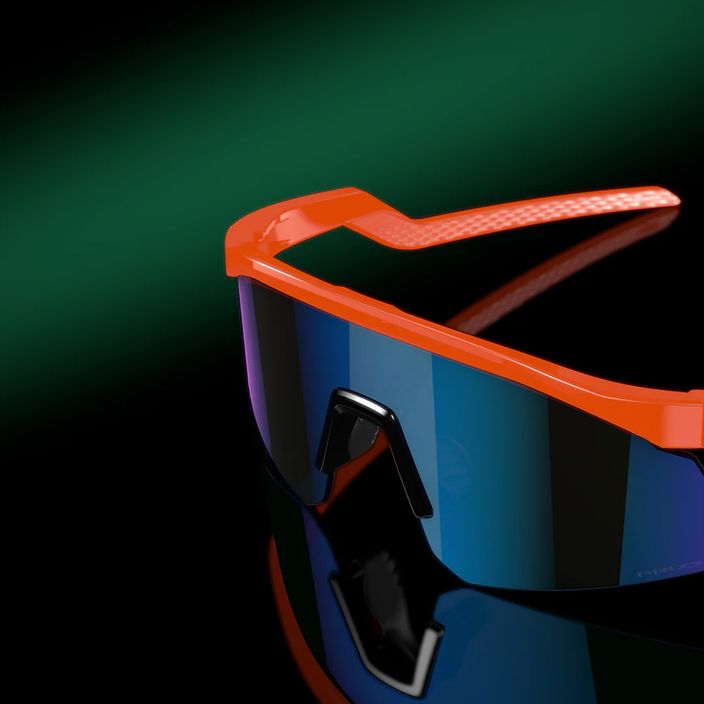 Slnečné okuliare Oakley Hydra neónovo oranžové/prismové zafírové 10