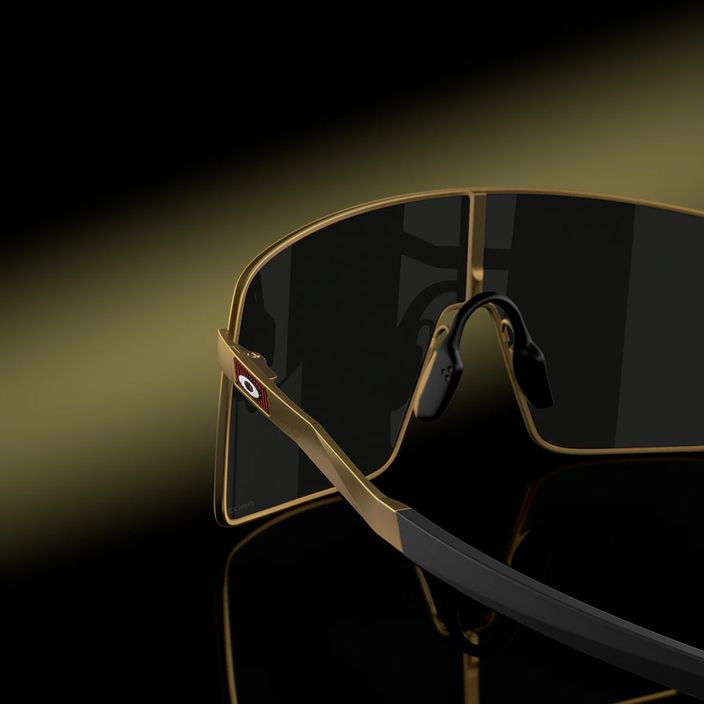 Slnečné okuliare Oakley Sutro Ti matne zlaté/prízemne čierne 8