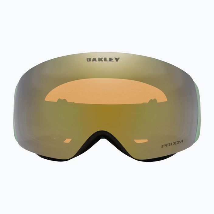 Lyžiarske okuliare Oakley Flight Deck fractel jade/prism sage gold iridium 2