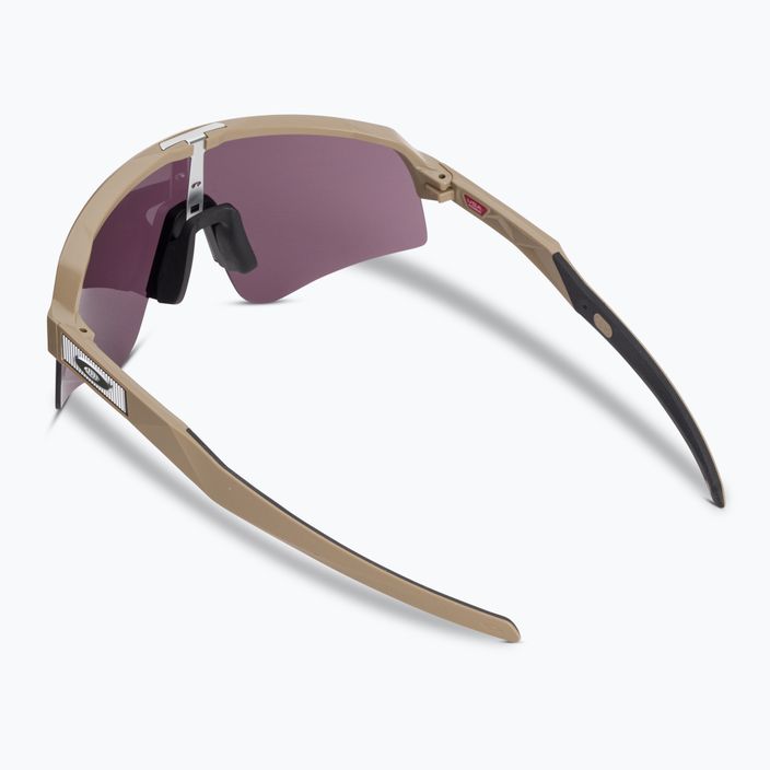 Slnečné okuliare Oakley Sutro Lite Sweep matné terénne hnedé/prízemné cestné čierne 2