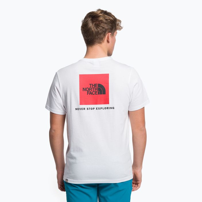The North Face Redbox pánske trekingové tričko biele NF0A2TX2FN41 4
