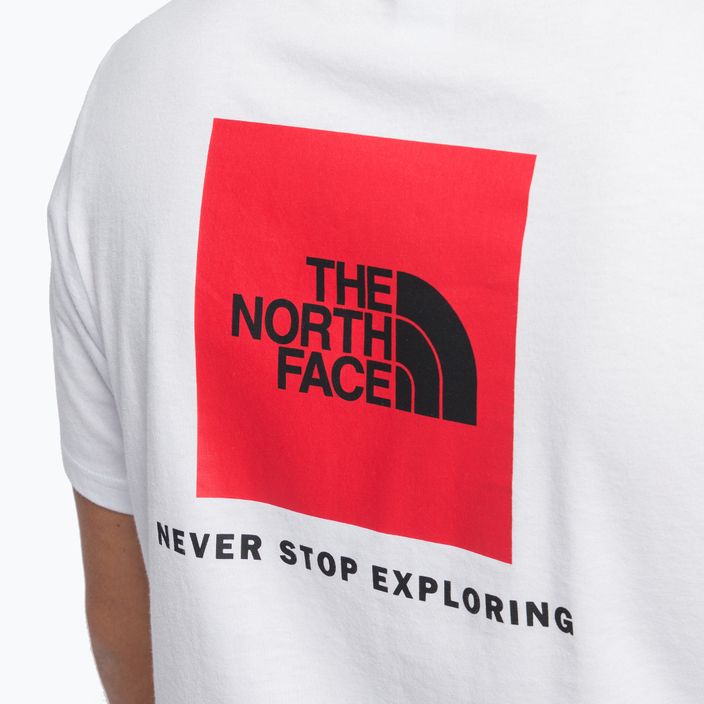 The North Face Redbox pánske trekingové tričko biele NF0A2TX2FN41 6