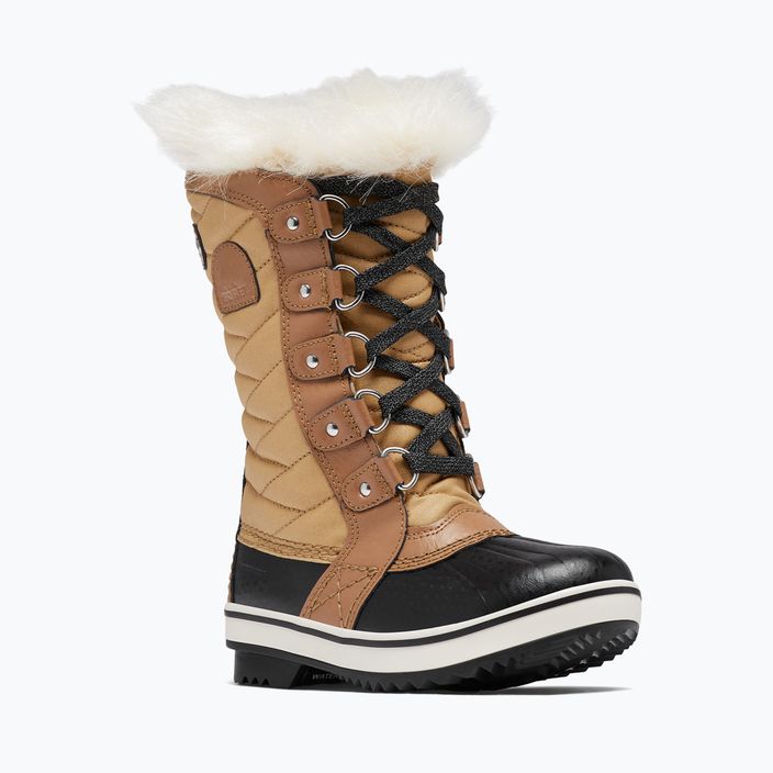 Juniorské snehové topánky Sorel Tofino II curry/elk 7