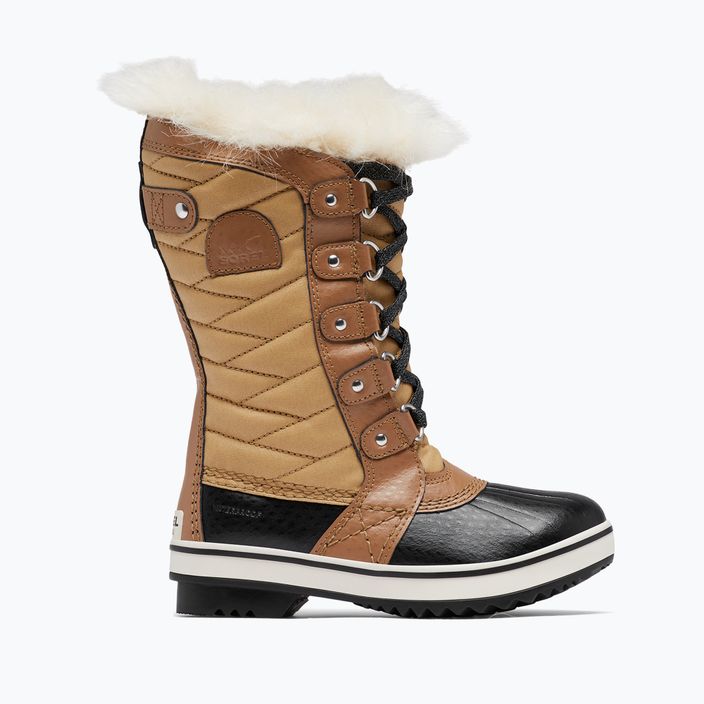 Juniorské snehové topánky Sorel Tofino II curry/elk 8