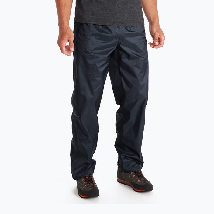 Marmot PreCip Eco pánske nohavice do dažďa čierne 41550