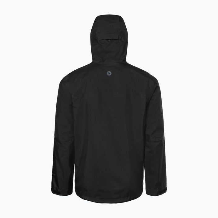Marmot Kessler pánska bunda do dažďa čierna 11840001S 2