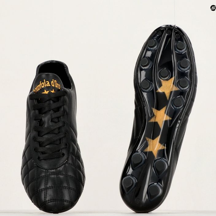 Pánske futbalové topánky Pantofola d'Oro Del Duca nero 13