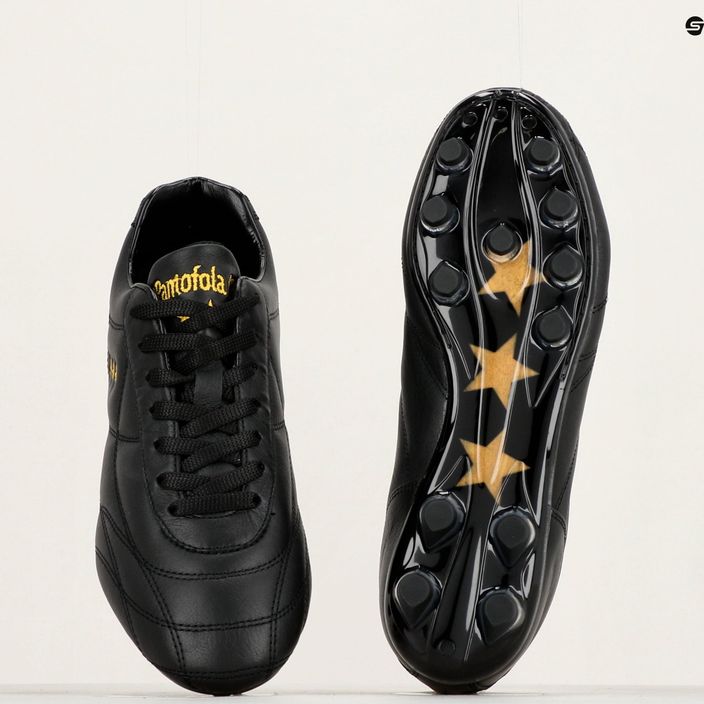 Pánske futbalové topánky Pantofola d'Oro Epoca nero 13