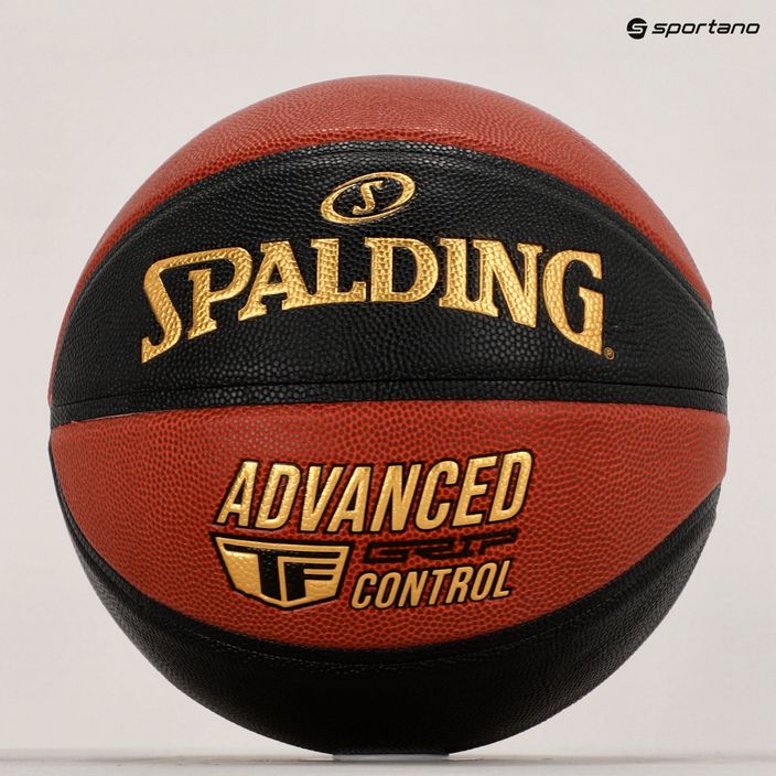 Spalding Advanced Grip Control basketbal oranžová a čierna 76872Z veľkosť 7 5