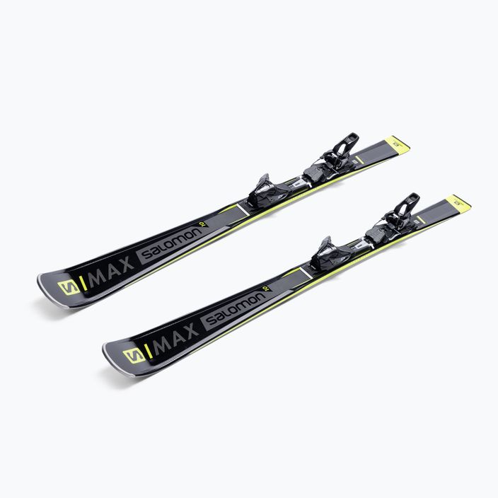 Zjazdové lyže Salomon S/MAX 1 + E Z12 GW black L4523516 4