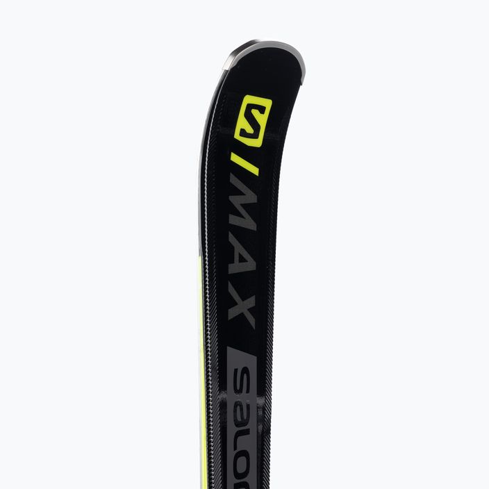 Zjazdové lyže Salomon S/MAX 1 + E Z12 GW black L4523516 8