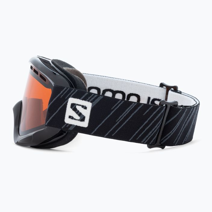 Detské lyžiarske okuliare Salomon Juke Access black/tonic orange L48481 4