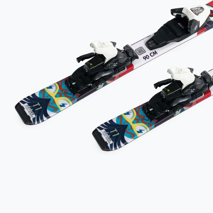 Detské zjazdové lyže Salomon T1 XS + C5 farba L48911 8