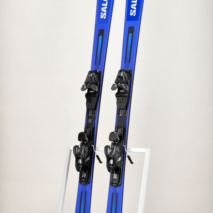 Salomon S/Race 8 + M11 GW race blue/white zjazdové lyže 13