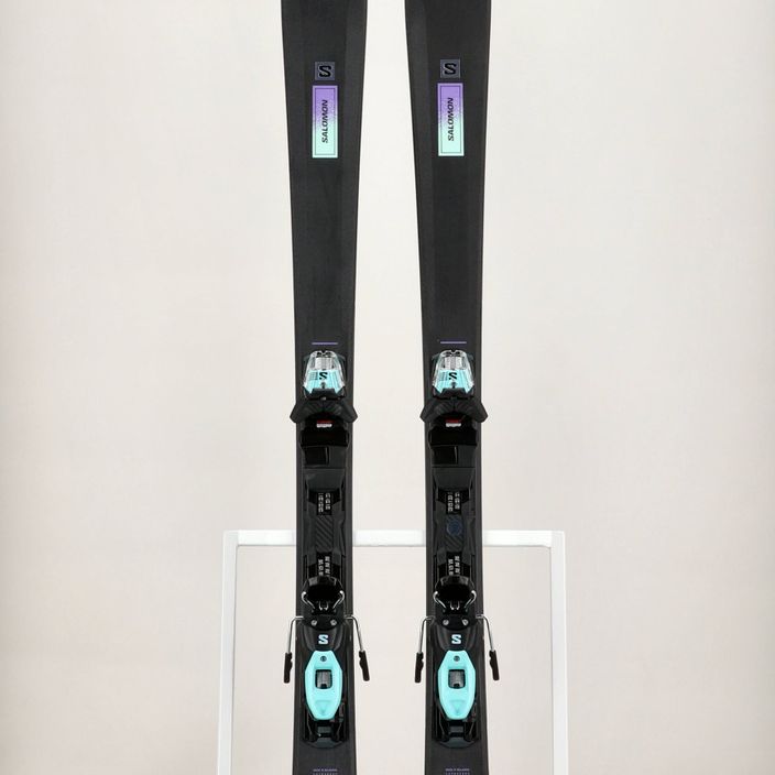 Dámske zjazdové lyže Salomon S/Max N6 XT + M10 GW black/paisley purple/beach glass 13