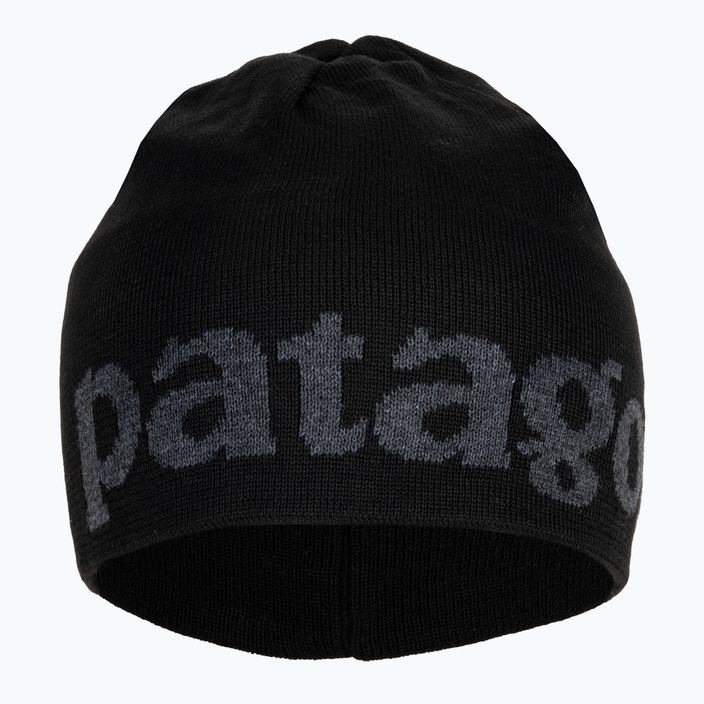 Patagonia trekingová čiapka Beanie logo belwe / black 2