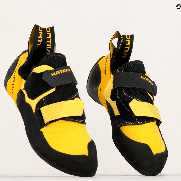 Pánska lezecká obuv La Sportiva Katana yellow/black 12