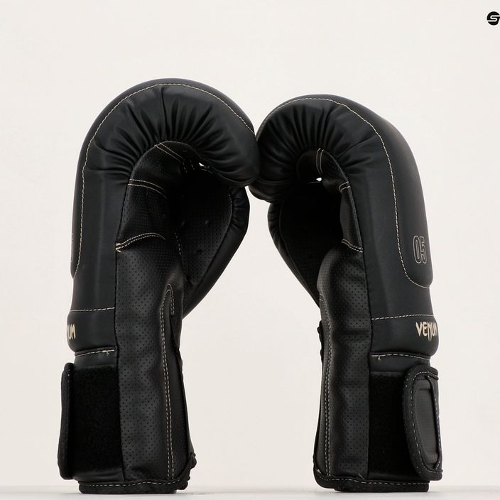 Boxerské rukavice Venum Impact Evo čierne 11