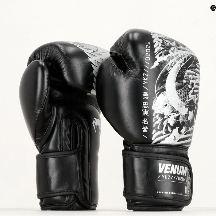 Detské boxerské rukaviceVenum YKZ21 Boxing čierno-biele 12
