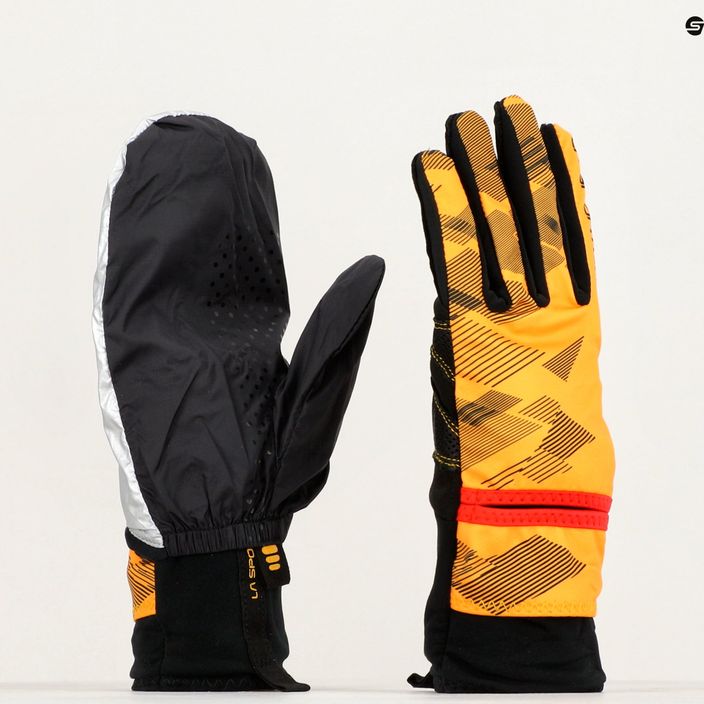 La Sportiva Session Tech žlto-čierne pánske trekingové rukavice 11