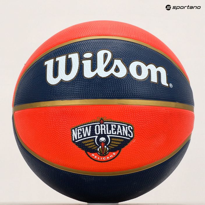 Wilson NBA Team Tribute New Orleans Pelicans basketbal bordová WTB1300XBNO veľkosť 7 7