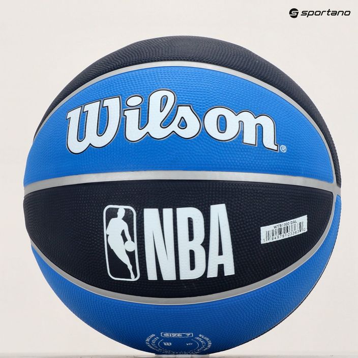 Wilson NBA Team Tribute Dallas Mavericks basketbal modrý WTB1300XBDAL veľkosť 7 7