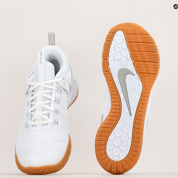 Volejbalová obuv Nike Air Zoom Hyperace 2 LE white/metallic silver white 8