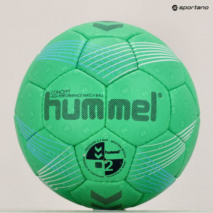 Hummel Concept HB handball green/blue/white veľkosť 2 5