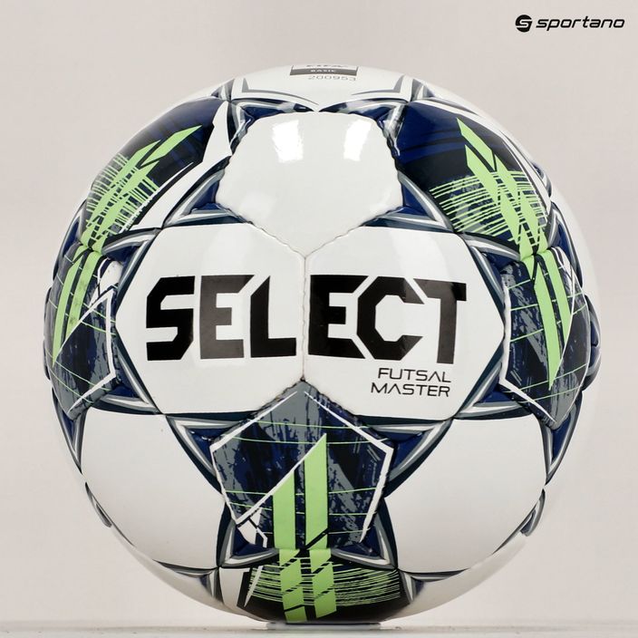 Select Futsal Master Shiny V22 futbalová lopta biela a čierna 310014 5