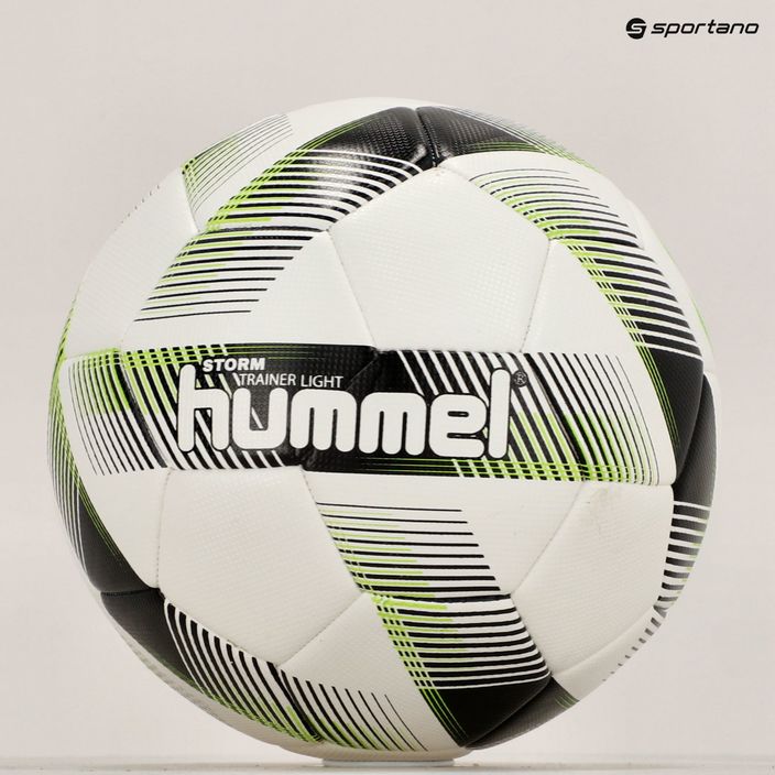 Hummel Storm Trainer Light FB futbalový biely/čierny/zelený veľkosť 4 6