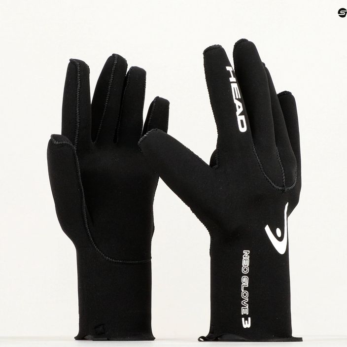 Neoprénové rukavice HEAD Neo 3 čierne 6