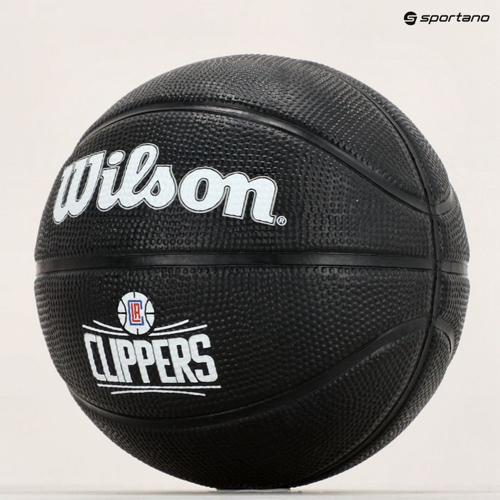 Wilson NBA Team Tribute Mini Los Angeles Clippers basketbal WZ4017612XB3 veľkosť 3 9