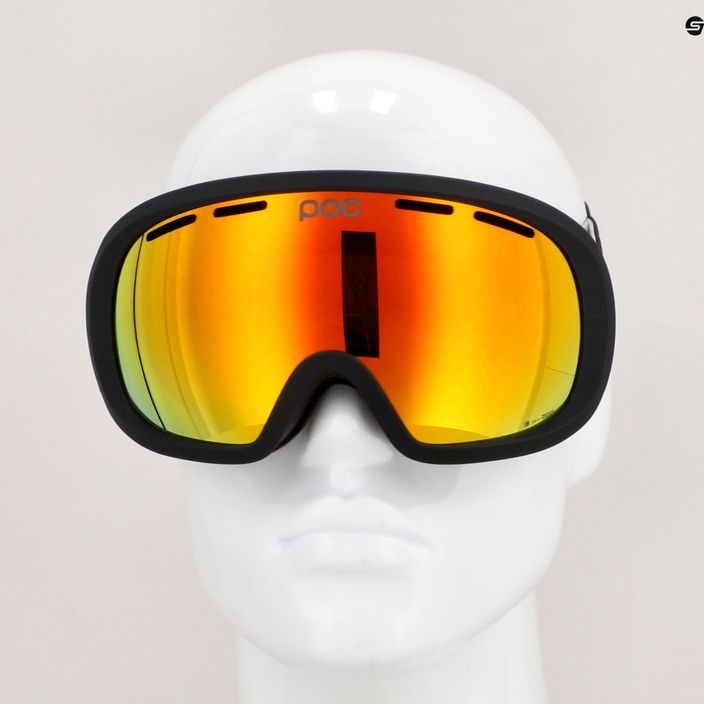 Lyžiarske okuliare POC Fovea Mid uranium black/partly sunny orange 6