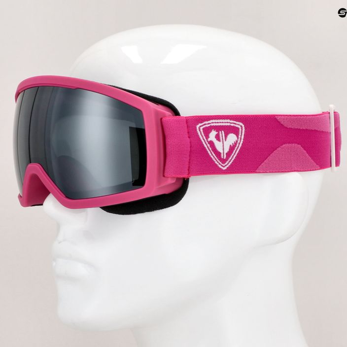 Rossignol Toric pink/smoke silver detské lyžiarske okuliare 6