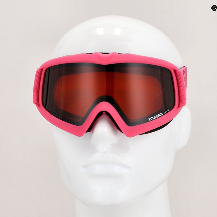 Detské lyžiarske okuliare Rossignol Raffish pink/orange 6