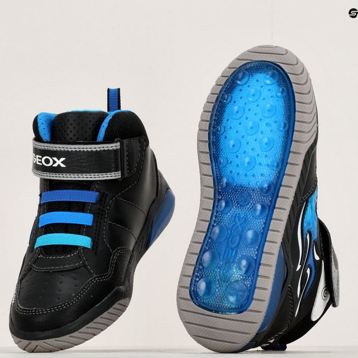 Detské topánky Geox Inek black/blue 16