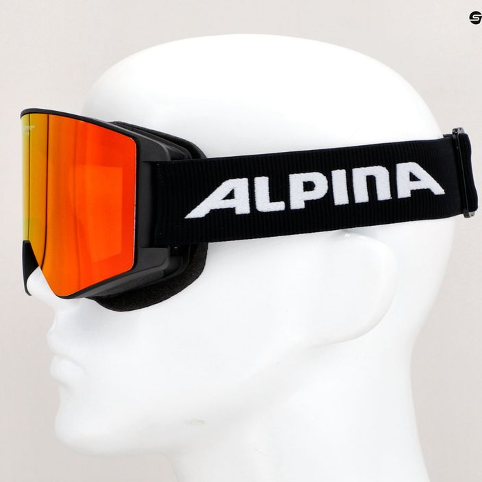 Lyžiarske okuliare Alpina Narkoja Q-Lite black/orange 5